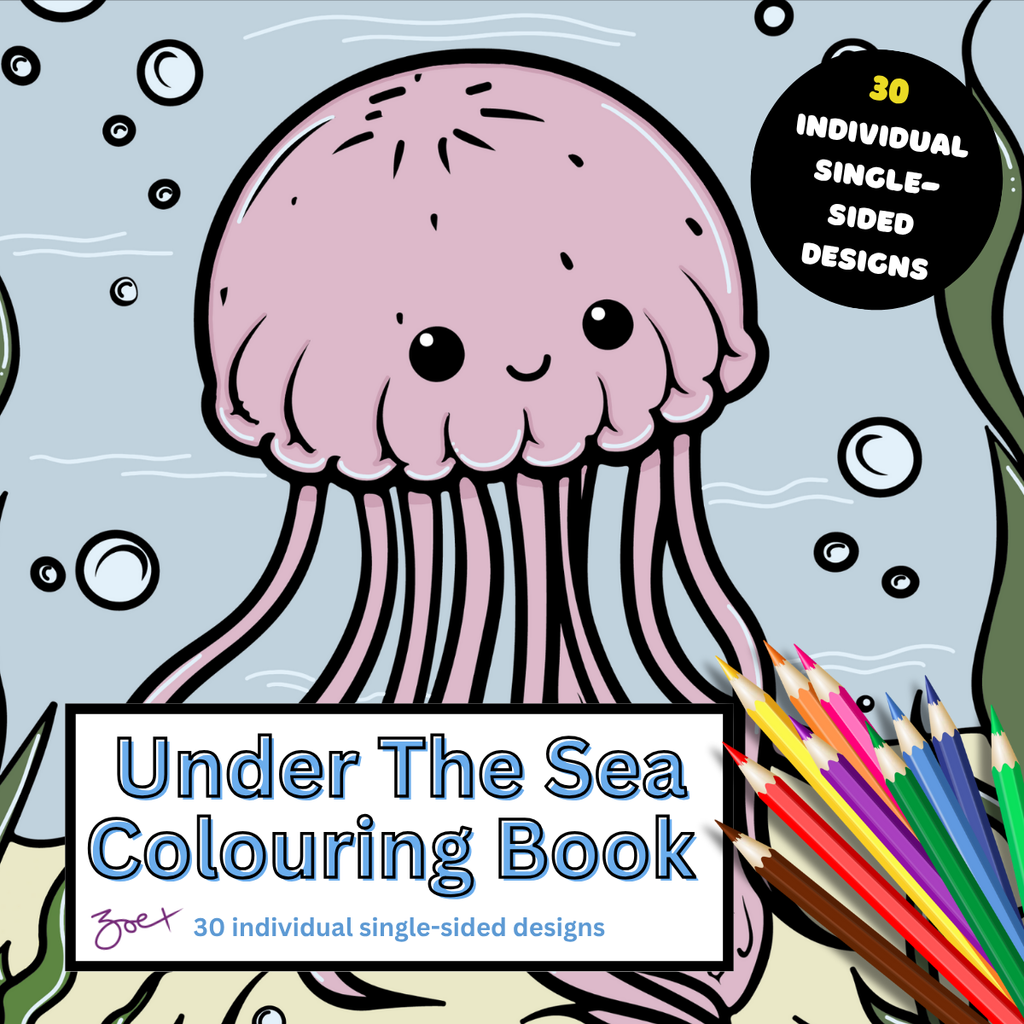 Under The Sea Colouring Book
