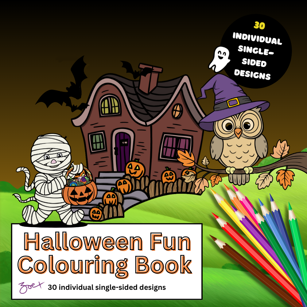 Halloween Fun! Colouring Book