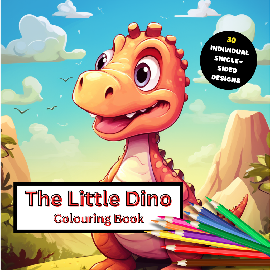 Little Dino Colouring Book