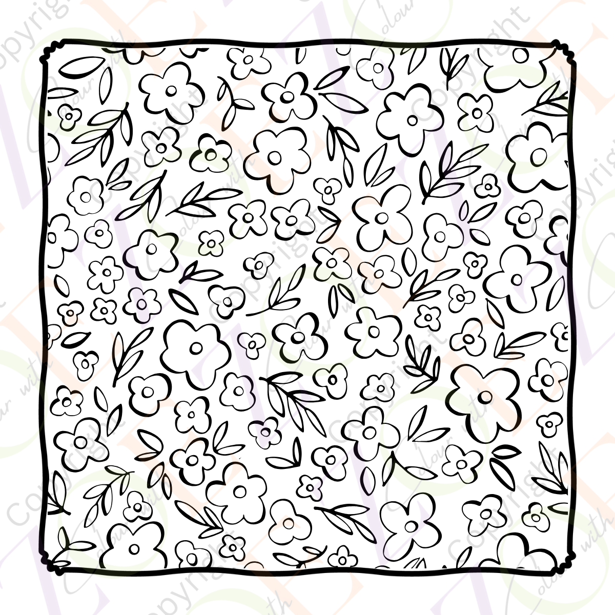 Cosy Patterns Colouring Book