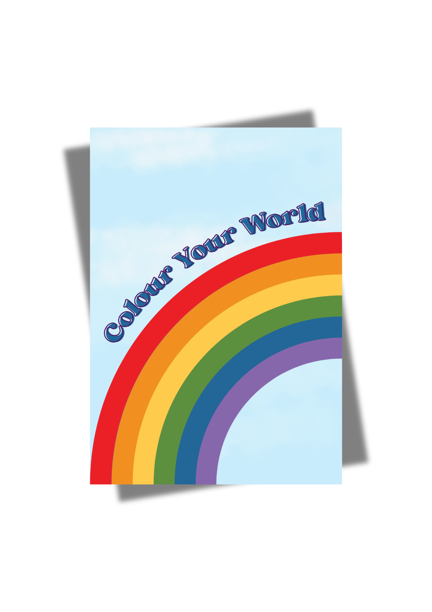 Colour Your World Wall Print