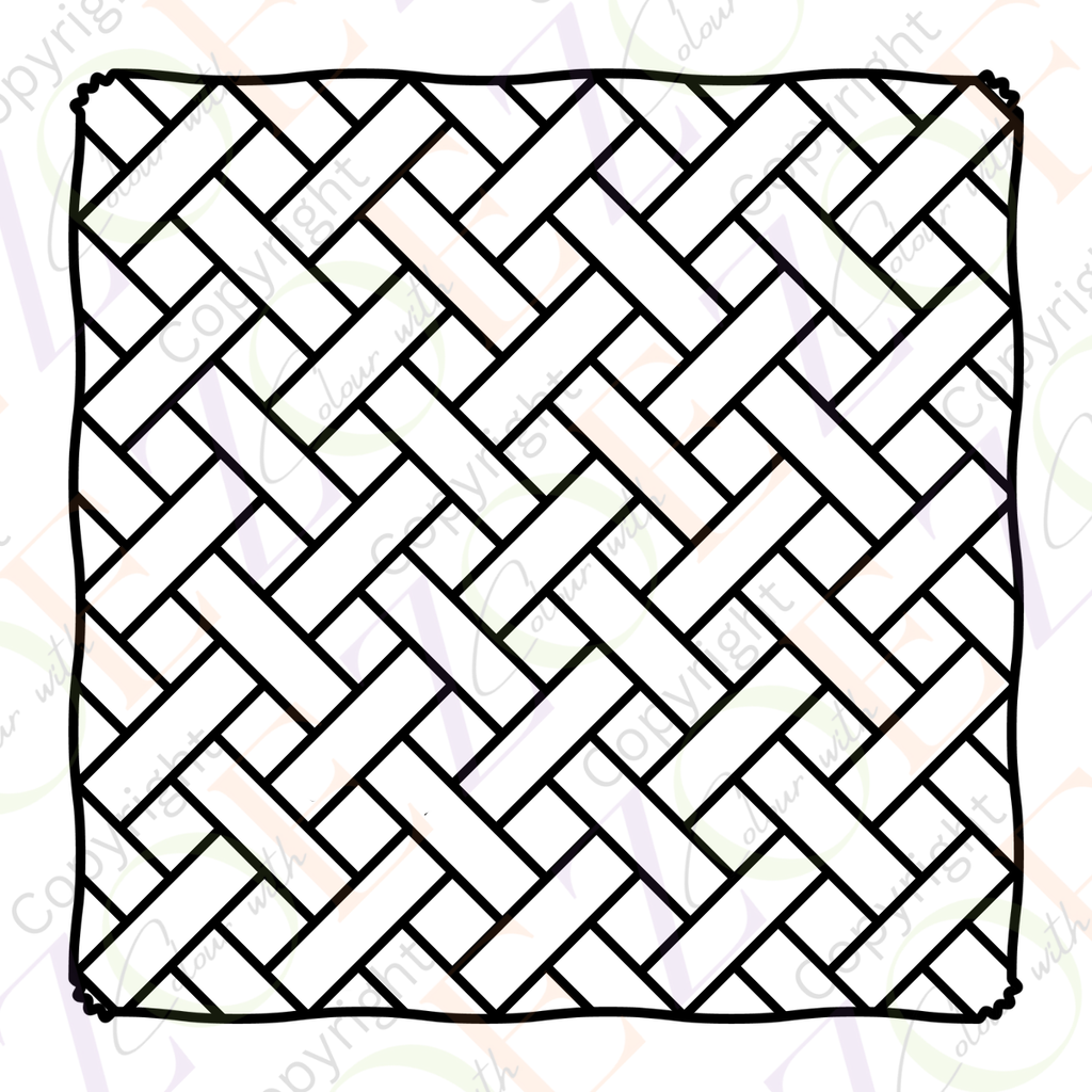 Cosy Patterns Colouring Book