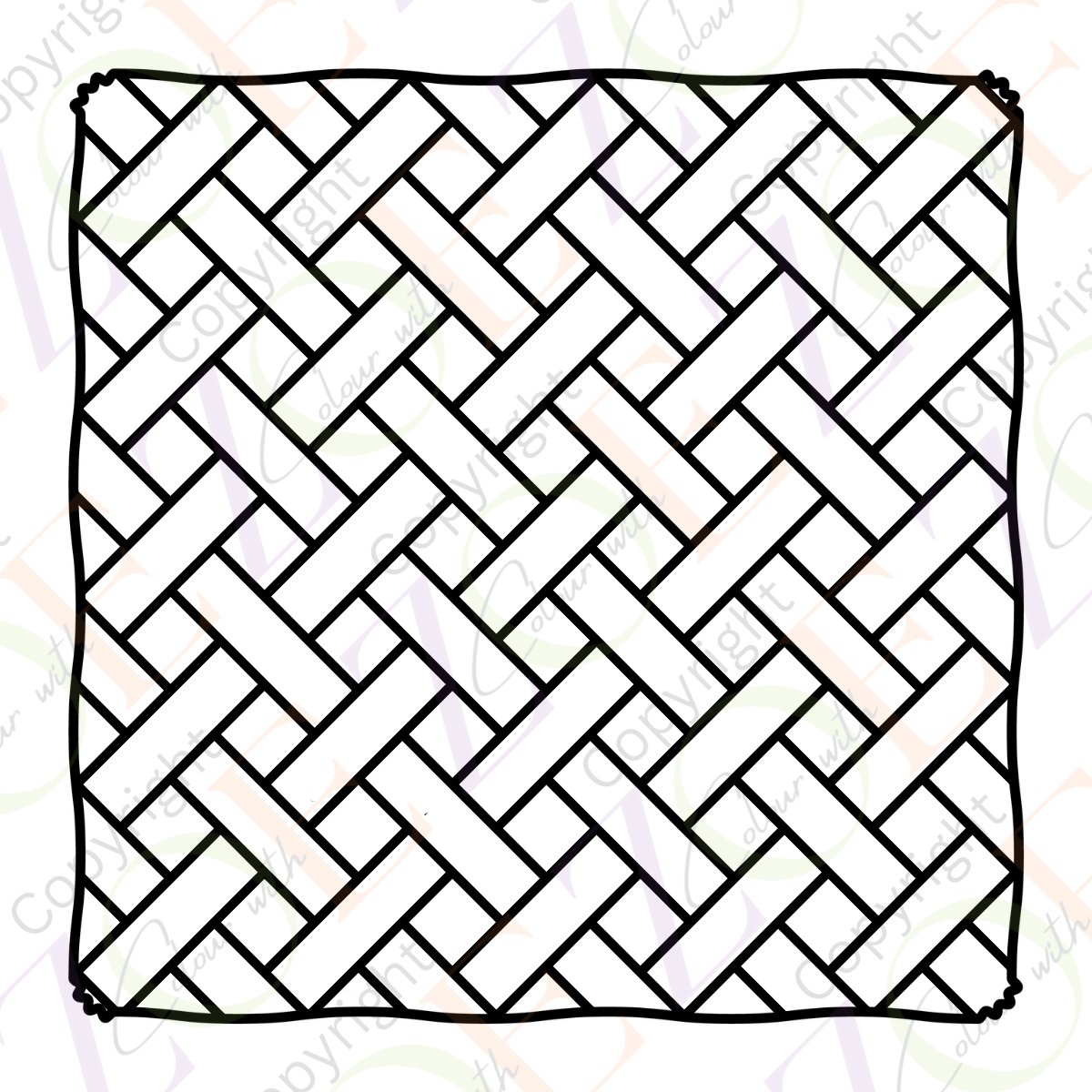 Cosy Patterns Colouring Book