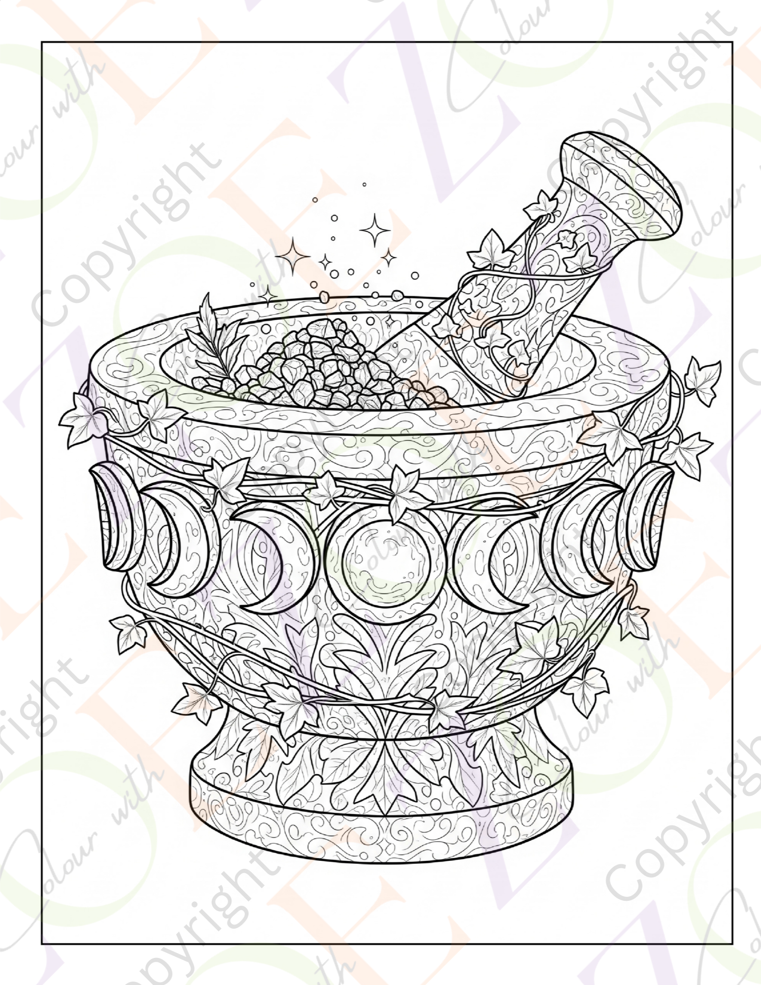 It's Witchin' Time Colouring Book