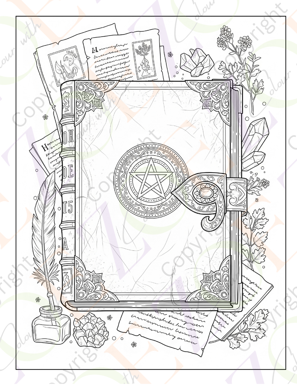It's Witchin' Time Colouring Book
