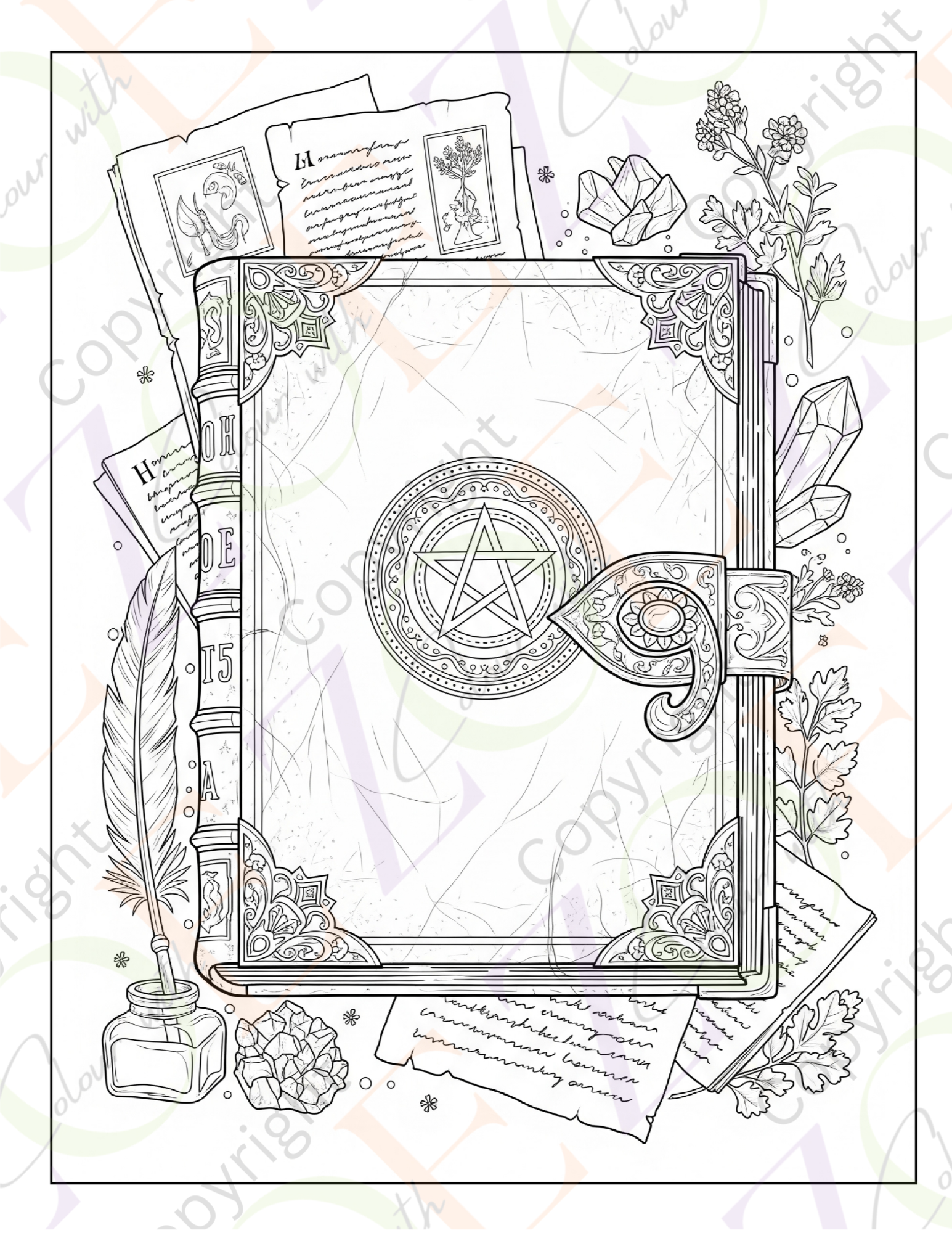 It's Witchin' Time Colouring Book
