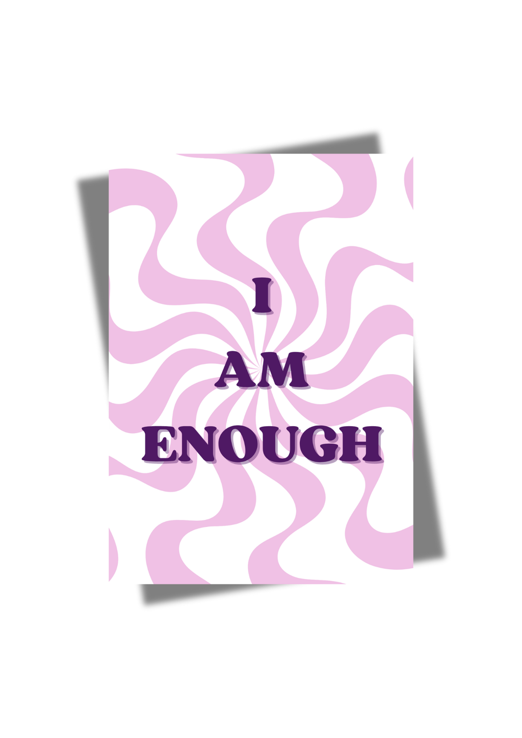 I Am Enough Wall Print