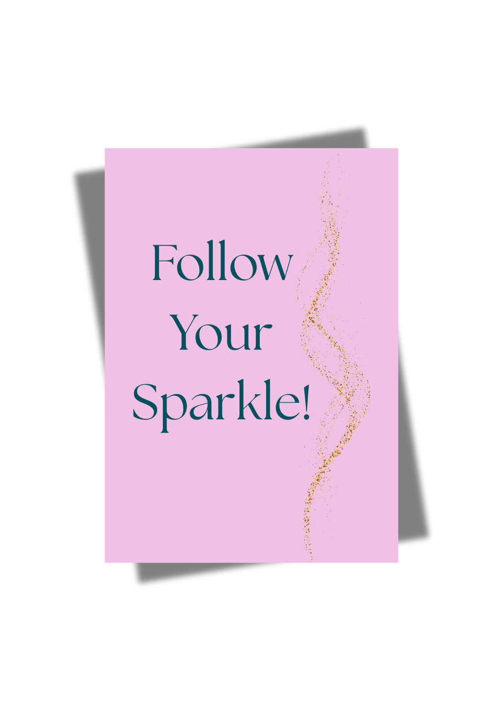 Follow Your Sparkle Wall Print